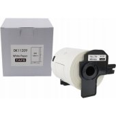 Brother terminės etiketės DK-11209 62x29mm 800 vnt. baltos