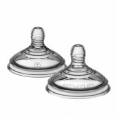 Tommee Tippee anti-colic pacifier medium flow 3m+ 2 pieces