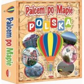 Abino žaidimas „Palcem po mapie - Polska“