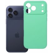 Silicone 2mm Phone Case with MagSafe iPhone 17 Pro Max Green