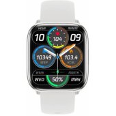 Proxima HR+ Silver Sport Band White