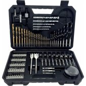 Bosch grąžtų, antgalių ir skylių pjūklų rinkinys, 103 vnt., TiN 2608594070