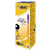 Bic tušinukas, oranžinis ir mėlynas