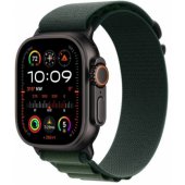 49mm Dark Green Alpine Loop - Small - Black Titanium Finish