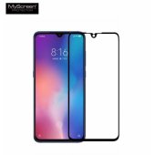 "Premium 2.5D 9H Full Face Tempered Glass Mi 9" Black
