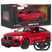 BMW X6 M R/ C 1:14 raudonas
