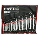 Yato Set of bent ring wrenches 6-32mm 12pcs. (YT-0398)