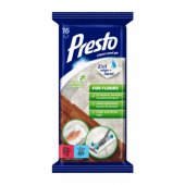 Presto 2 viename šluostė + grindų valiklis, 16 vnt.