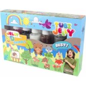 Tubi Jelly 6 spalvų rinkinys – gyvūnai