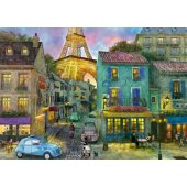 In the Streets of Paris, Puzzle (1000 pieces)