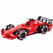 RC automobilio dūmų efektas, 2.4G, raudonas