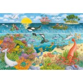 _6821022 Ravensburger Puzzle 2x24 pc Pirates and Mermaids