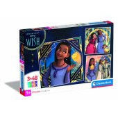 PUZZLE CLEMENTONI 3X48 WISH 25310