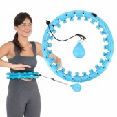 _7420621 Hula hop with tabs and weights HMS HHW01 blue