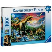 Dėlionė 100 dinozaurų
