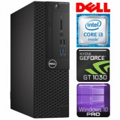 3050 SFF i3-7100 16GB 128SSD M.2 NVME GT1030 2GB WIN10Pro ReNew