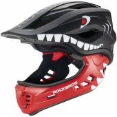 TT-32005 Shark M 54-58cm juoda/ raudona