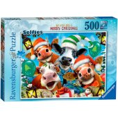 Merry Christmas Animals dėlionė, 500 vnt.