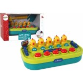 Arcade Game Whac-a-Mole Chickens Hammer Lights Sounds Battery Operated