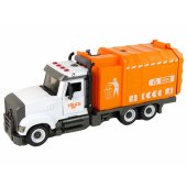 Garbage Truck for Unscrewing and Twisting Accessories Orange