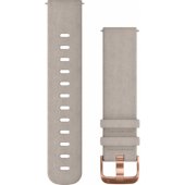 20 mm QuickFit pilka silikoninė apyrankė