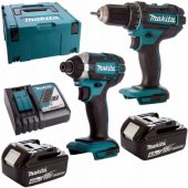 Kombinuotas rinkinys DLX2127MJ 18V 2X4,0Ah (DDF482+DTD152)