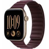 46 mm bordo spalvos magnetinė apyrankė M/ L