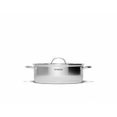 1609 keptuvė su stikliniu dangčiu - New Era 24 cm