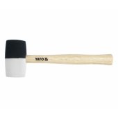 Yato rubber hammer wooden handle 340g 291mm (YT-4601)