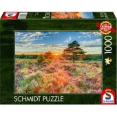 Schmidt Spiele Heath at Sunset, Puzzle 1000 pieces