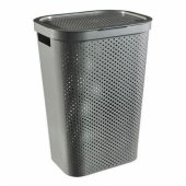 Krepšys Infinity Recycled, tamsiai pilkas, 60 l, 44x35x60cm