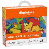 *****Mini vaflinės kaladėlės, gyvūnai, 62 vnt. 07429
