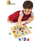 Viga Viga 50125 abėcėlės rūšiuoklis