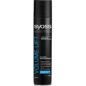 Schwarzkopf Syoss Volume Lift Hairspray extra strong increase.