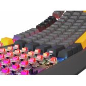 Thor 230 TKL tamsiai mėlyna, neigiamas RGB, Outemu Panda