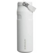 The IceFlow Bottle Flip Straw 2.0 White