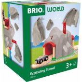 BRIO World World Tunnel with Explosive Function, Railway