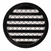 GROTELĖS ALIUMINIS LYDINYS 125MM, JUODA