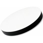 Vandeniui atsparus LED šviestuvas 36W 3CCT 3960Lm IP54 Ø 400 x 42mm juodas
