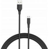USB 2.0 Male to Micro-B Male 2A 0.5m Vention CTIBD (black)