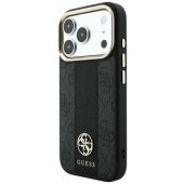 _8466387 Guess 4G dėklas su „Stripe Round and Classic Logos“ MagSafe for