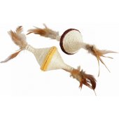 Zolux ZOLUX katės žaislas, sizalis su plunksnomis