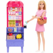 Mattel Barbie Malibu turgaus prekystalio žaidimų rinkinys