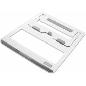 Portable Aluminium Laptop Stand White