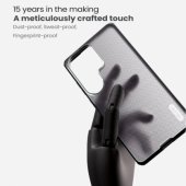 Super Frosted PRO Back Cover Galaxy S26 Ultra Transparent-Black