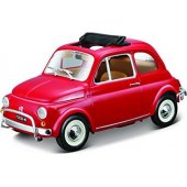 Bburago Model samochodu Bburago 18-22099 FIAT 500L (1968), czerwony