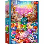 TREFL Puzzle set Space and Crystals, 2x500 pcs.