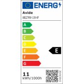 E27, A60, 11W, 1250lm, 3000K warm white