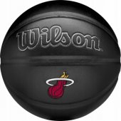 NBA Team Premiere Miami Heat Ball WZ4026416XB Size 7 Black