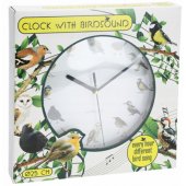Sound Clock 25cm White